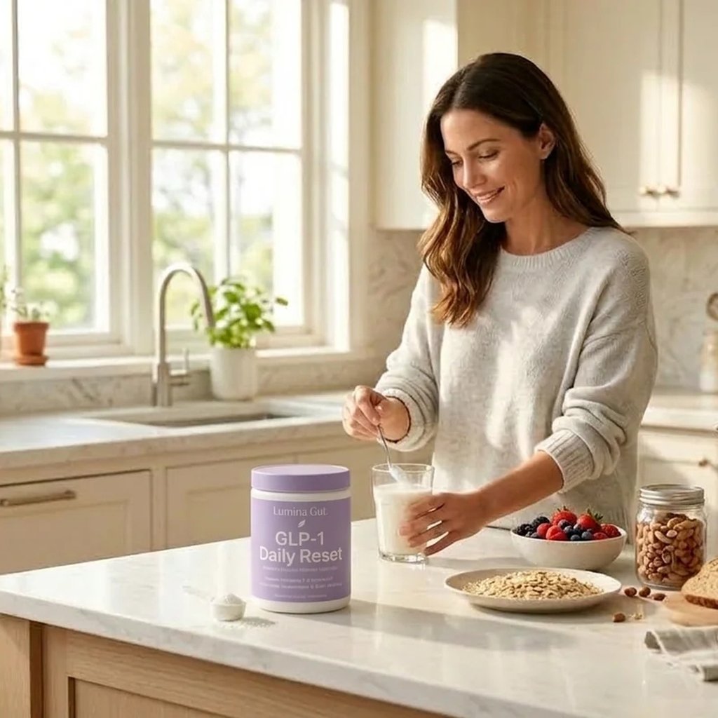 Everyday resistant starch foods arranged on a kitchen counter